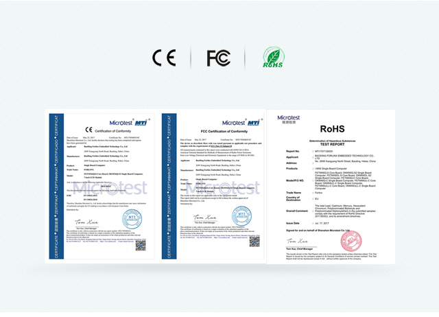 iMX6Q 通过CE FCC RoHS认证phone