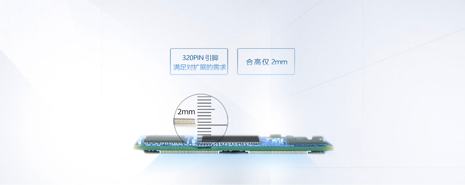 iMX6DL通过超薄连接器连接