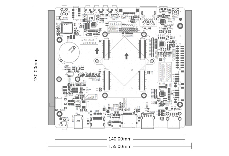 RK3399开发板系列-飞凌嵌入式RK3399六核64位高性能安卓主板- ARM开发板 