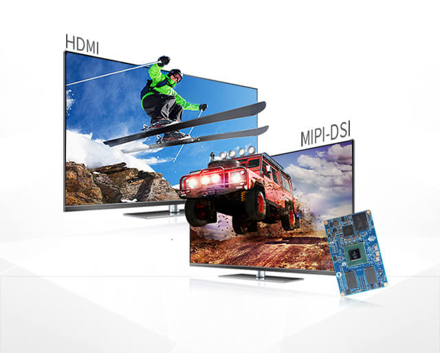iMX8MQ 支持HDMI和MIPI-DSI双屏独立显示输出