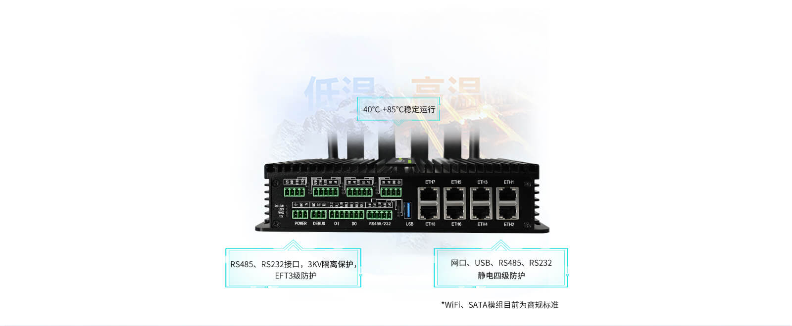 5G智能网关工业级设计