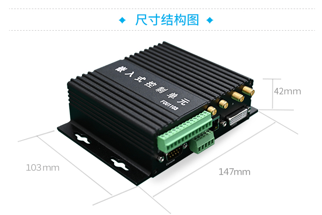 工业网关结构尺寸