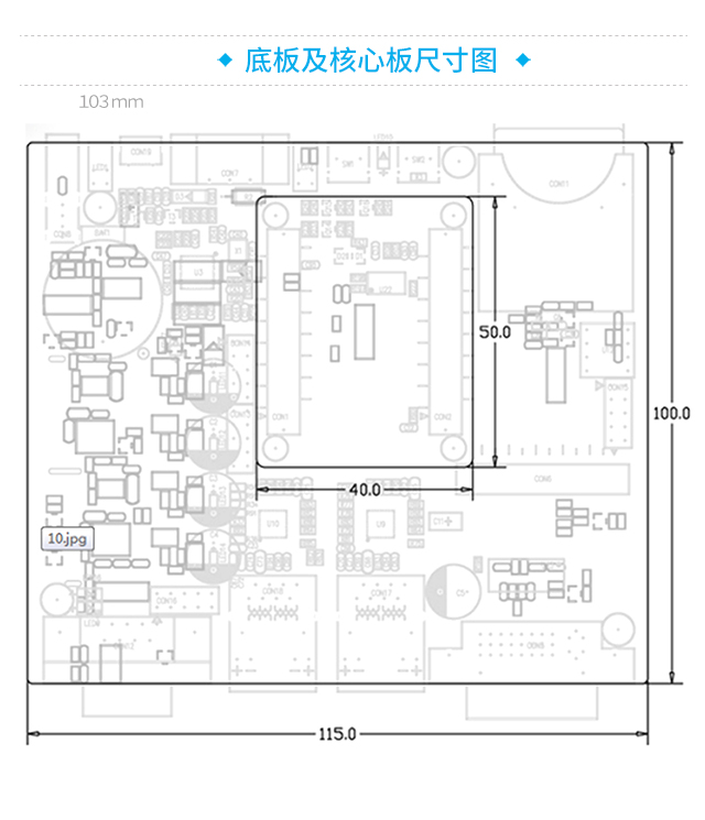 工业网关内部尺寸