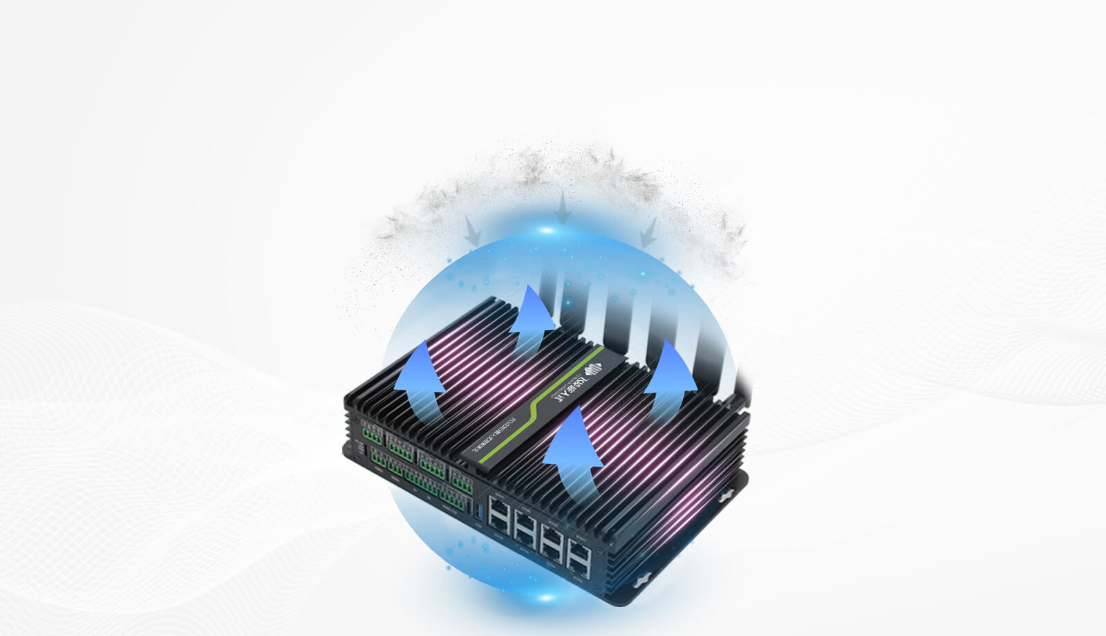 5G智能网关工业无风扇设计