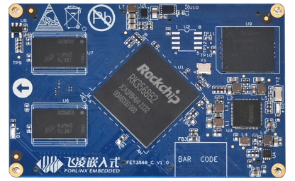 RK3568核心板正面视图