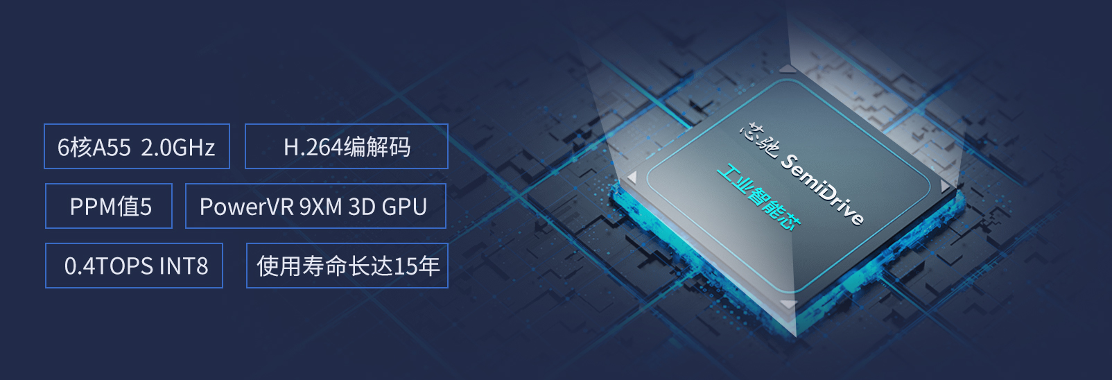 芯驰D9-Pro国产工业应用处理器