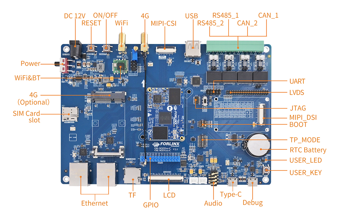 nxp imx9352开发板评估板