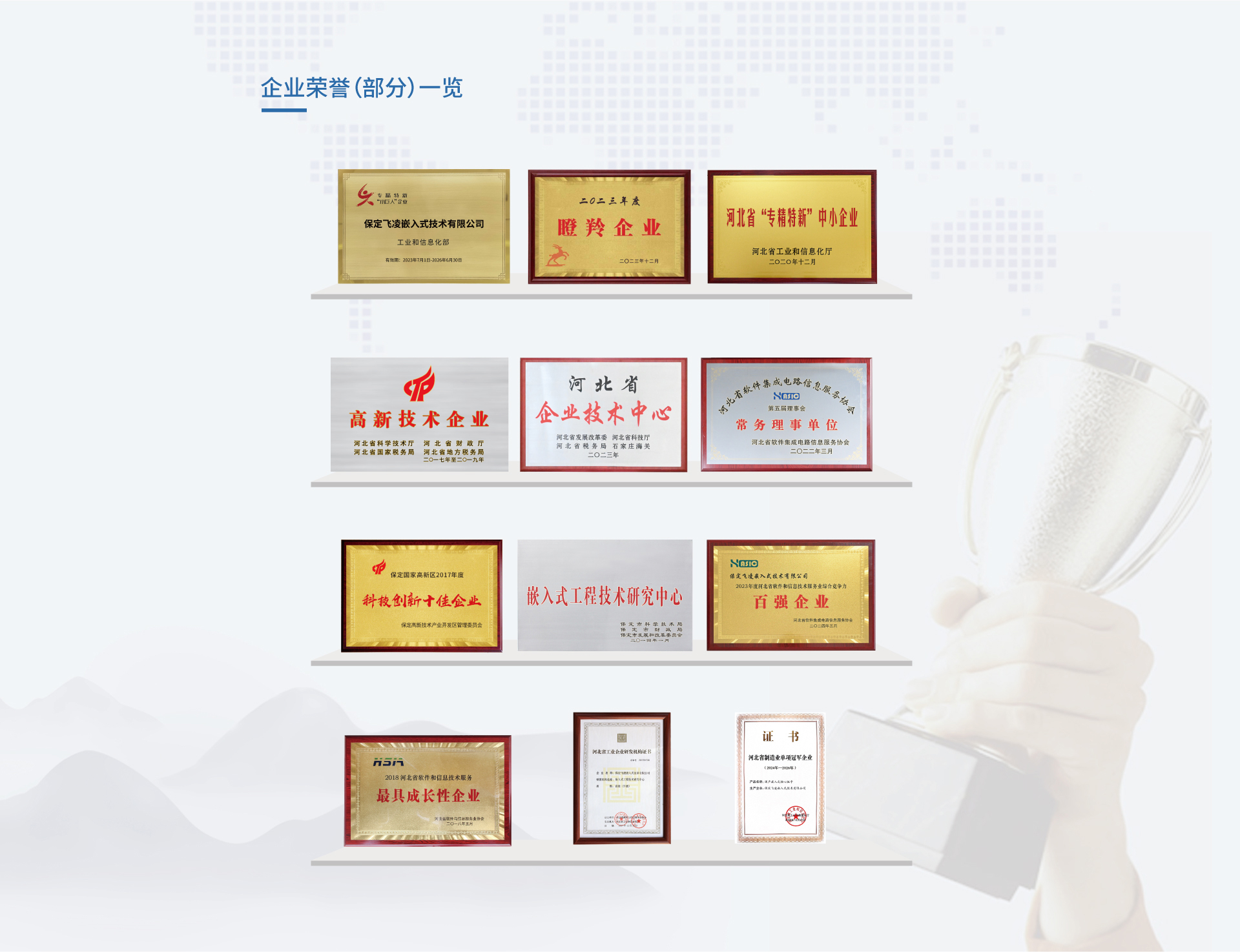 荣誉资质