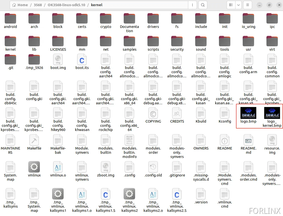 瑞芯微开发板kernel目录